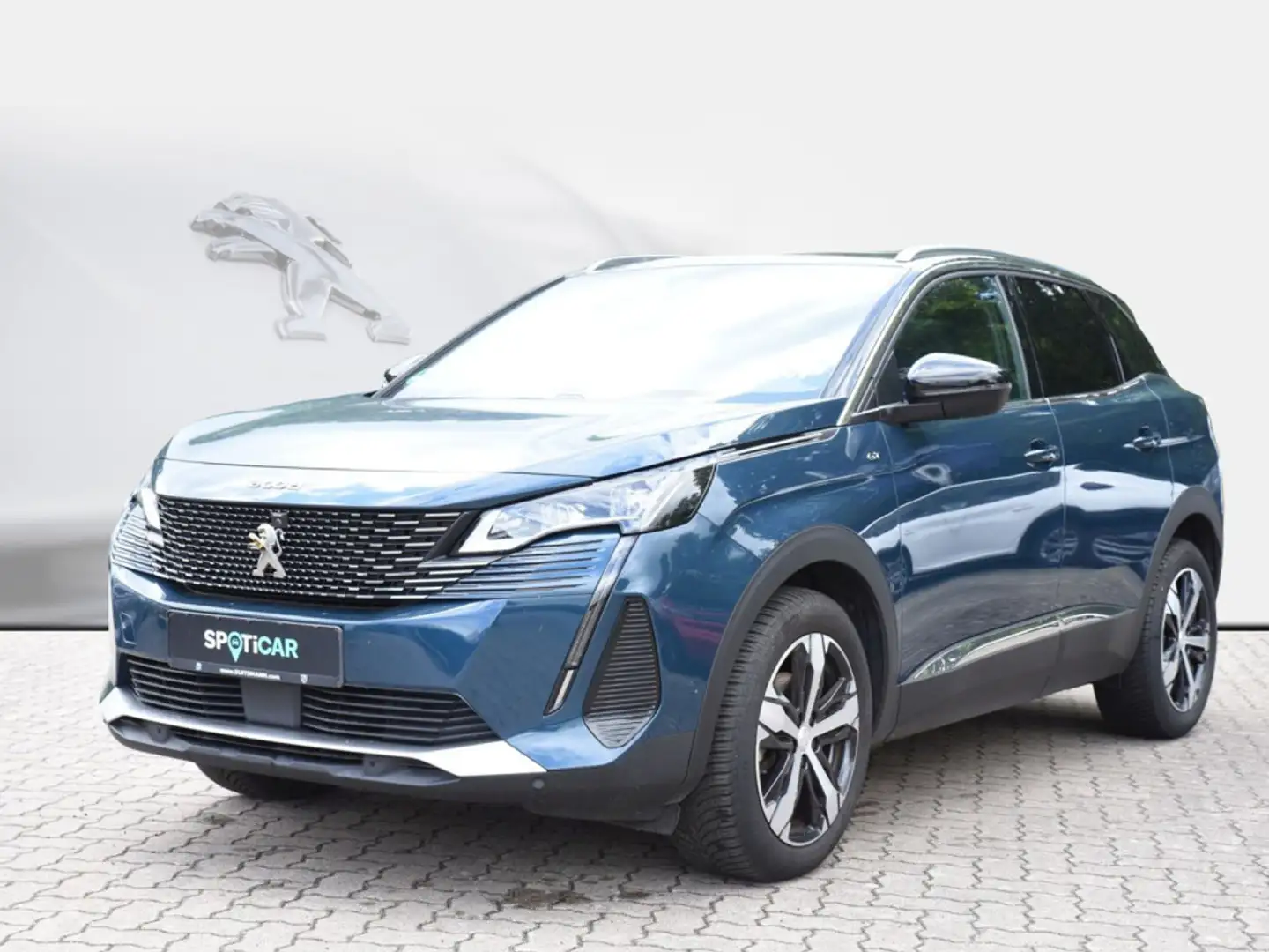 Peugeot 3008 GT BlueHDi 130 EAT8 Bleu - 1