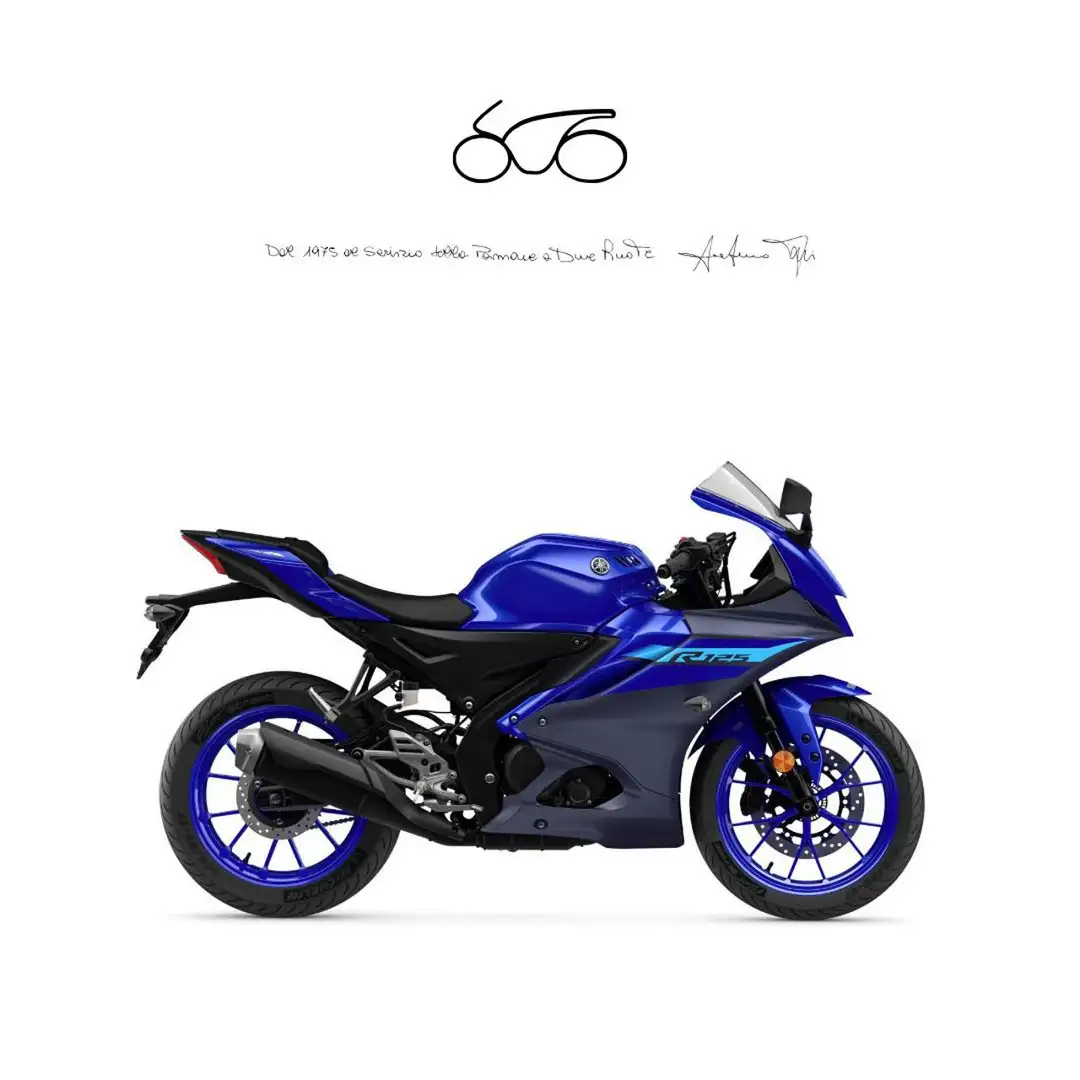 Yamaha YZF-R125 R125 Azul - 1