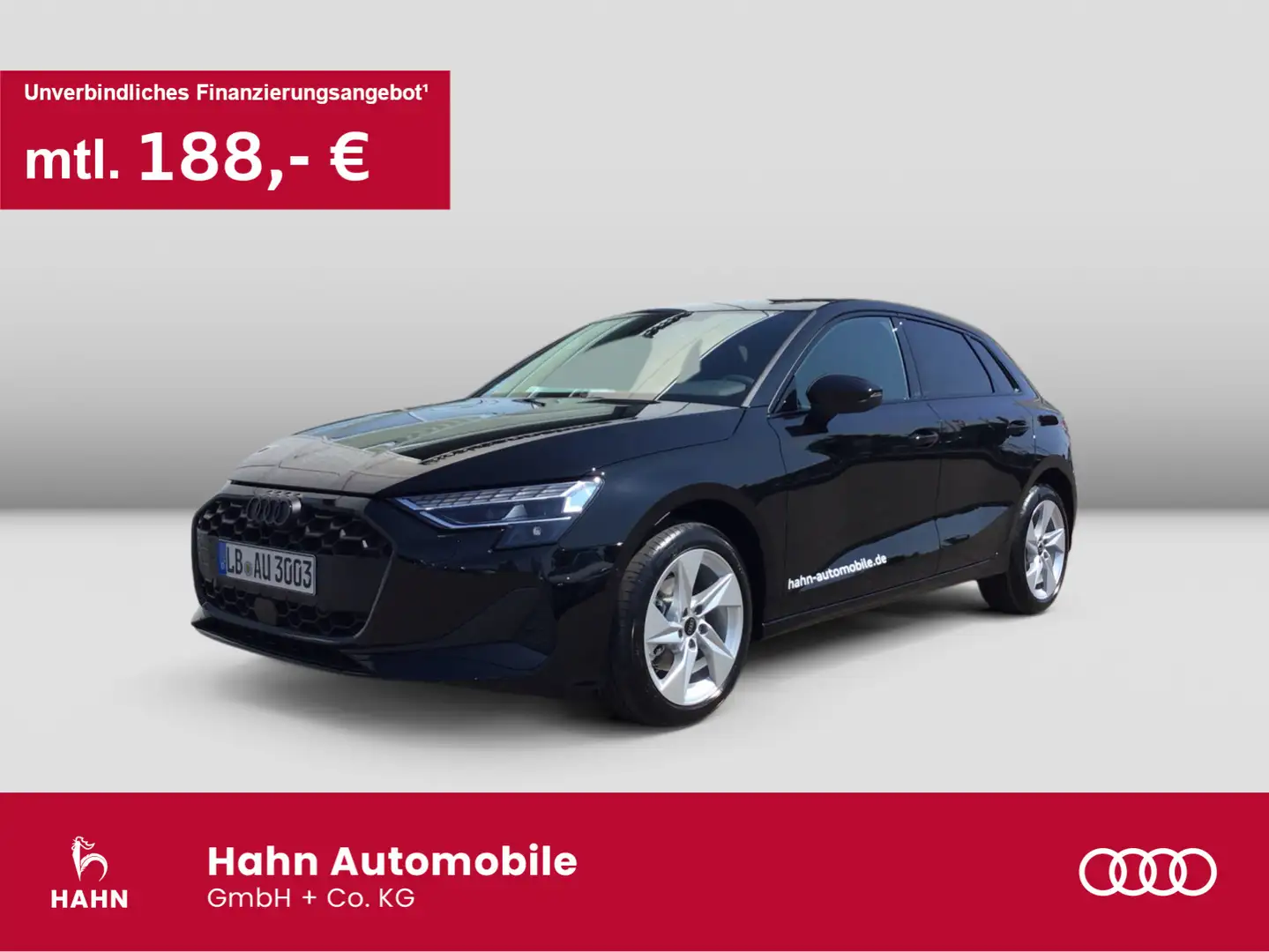 Audi A3 30TFSI S-tronic advanced LED APP Schwarz - 1