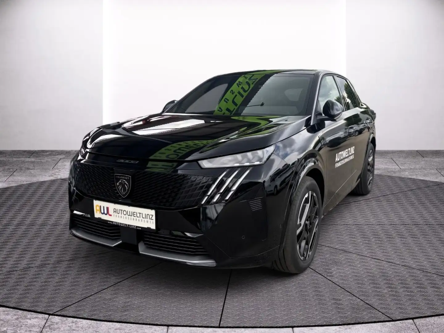Peugeot 3008 Elektro 230 GT EXCLUSIVE LongRange Schwarz - 2