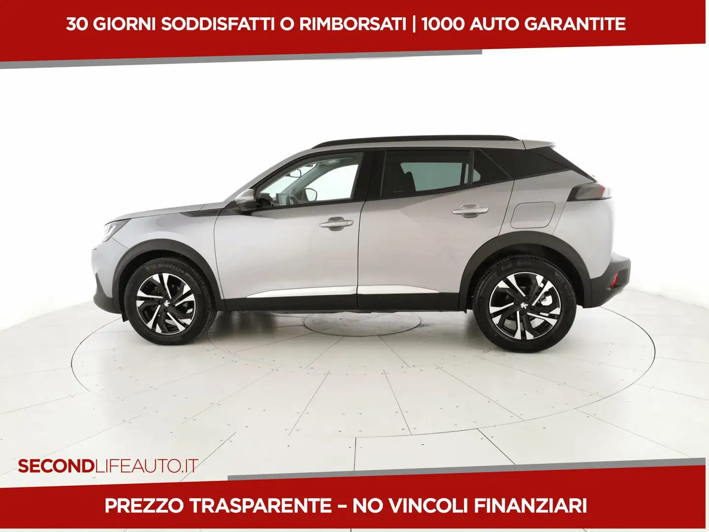 Peugeot 2008 1.2 puretech Allure Navi Pack s&s 130cv Grigio - 2