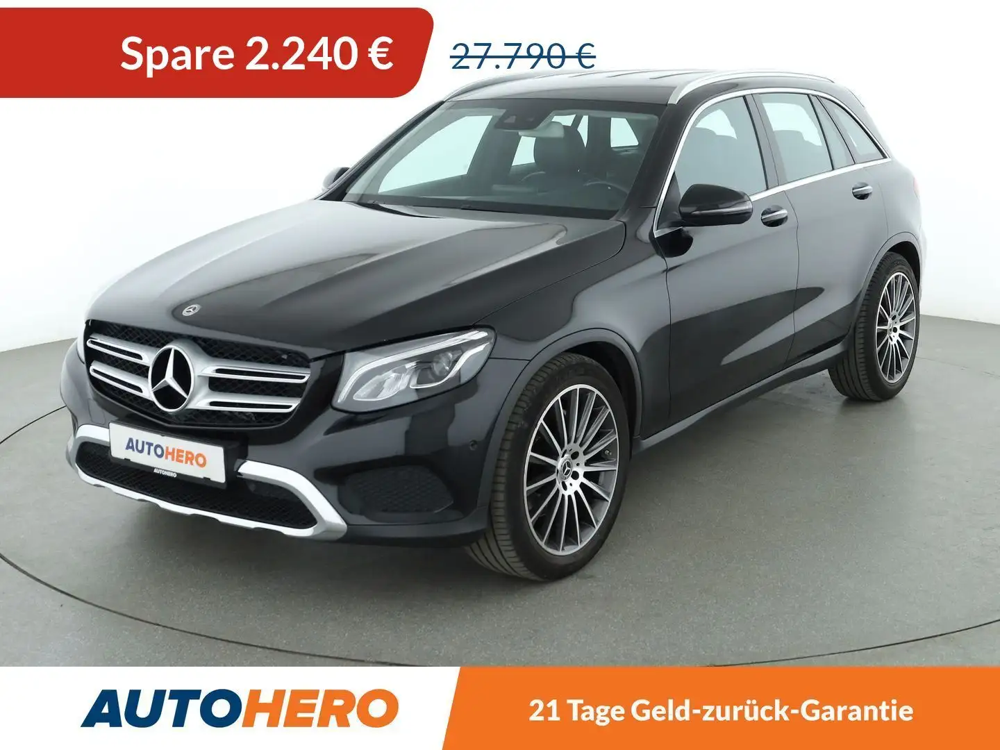 Mercedes-Benz GLC 220 GLC 220 4Matic Exclusive Aut.*NAVI*TEMPO*LED*PDC* Negro - 1