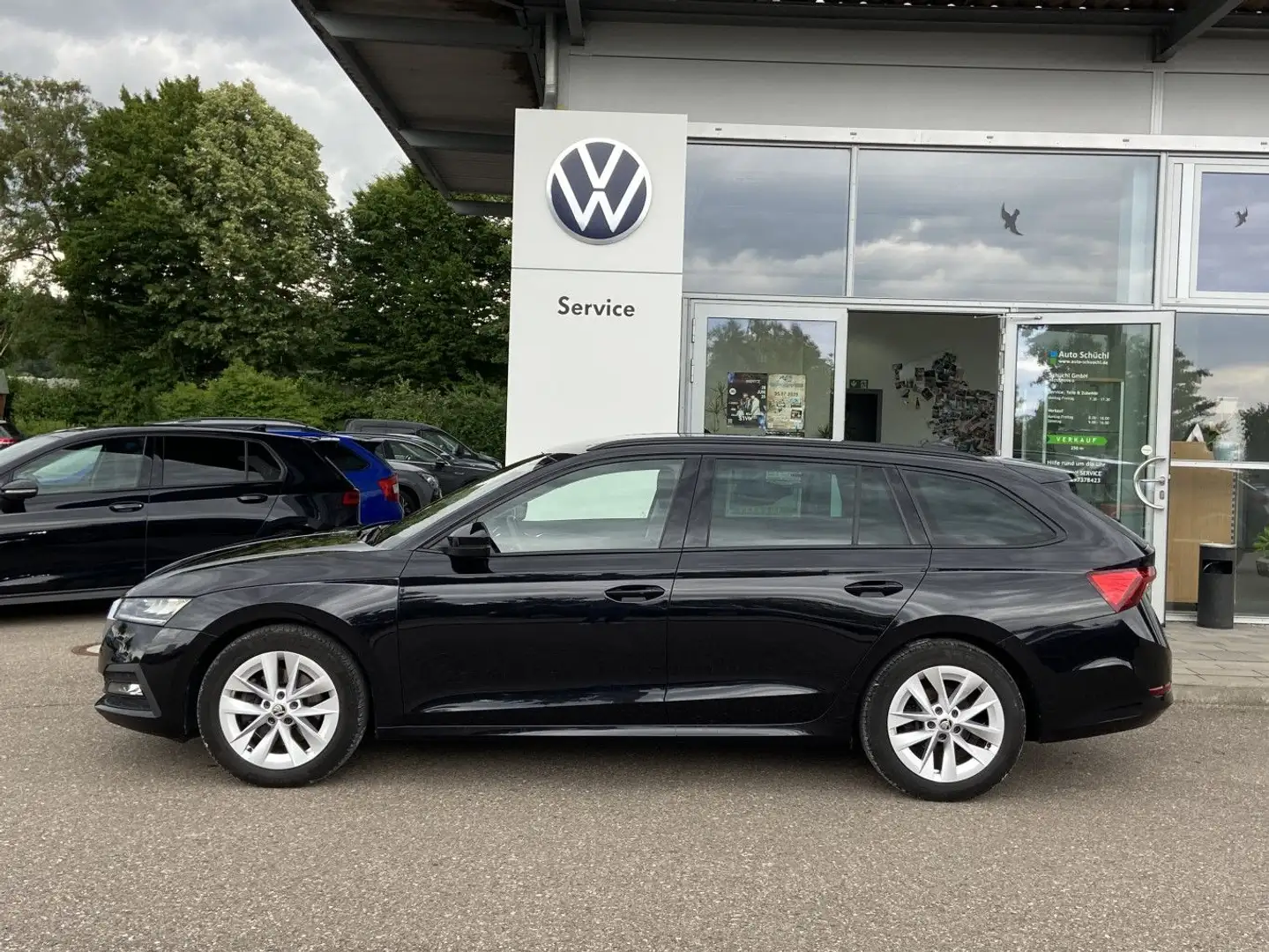 Skoda Octavia Combi 2.0 TDI DSG 4x4 17"+NAVI-COLUMBUS+ Schwarz - 2