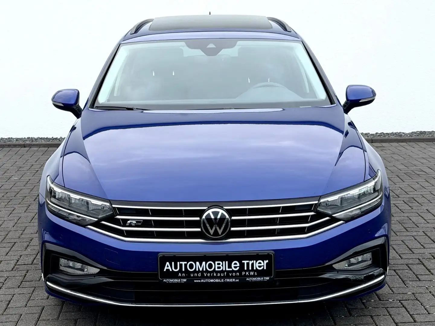 Volkswagen Passat Variant 2.0 TDI R line /Led/Pano/App/ Bleu - 2