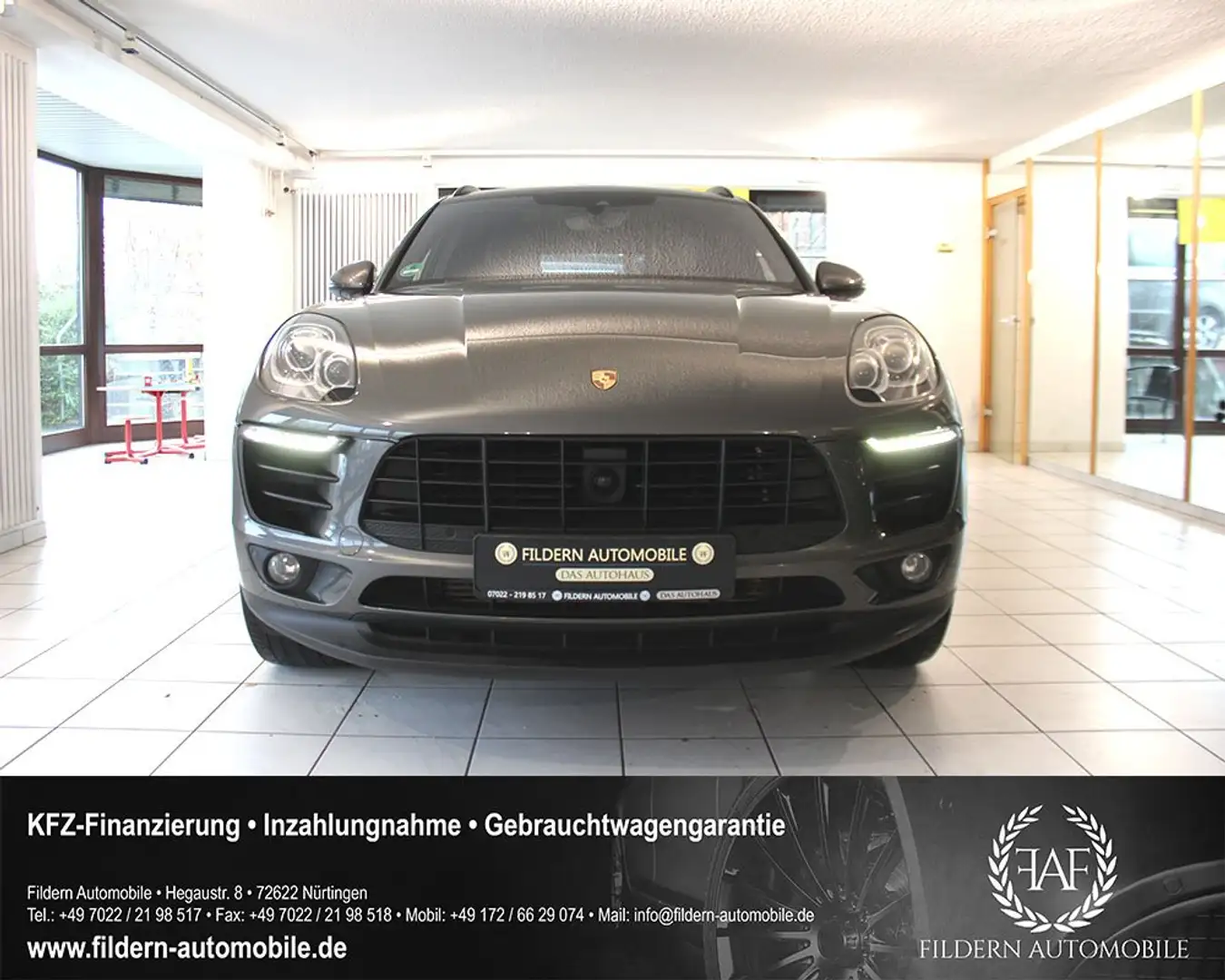 Porsche Macan S Diesel LED*ACC*PANO*SPUR*KEYLESS*STANDH.*BOSE*20 Grau - 2