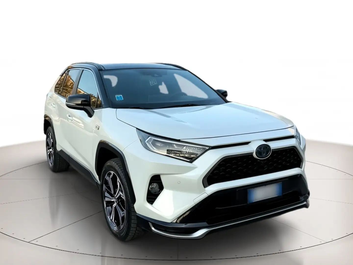 Toyota RAV 4 Rav4 2.5 vvt-ie phev Style+ awd-i e-cvt Bianco - 2