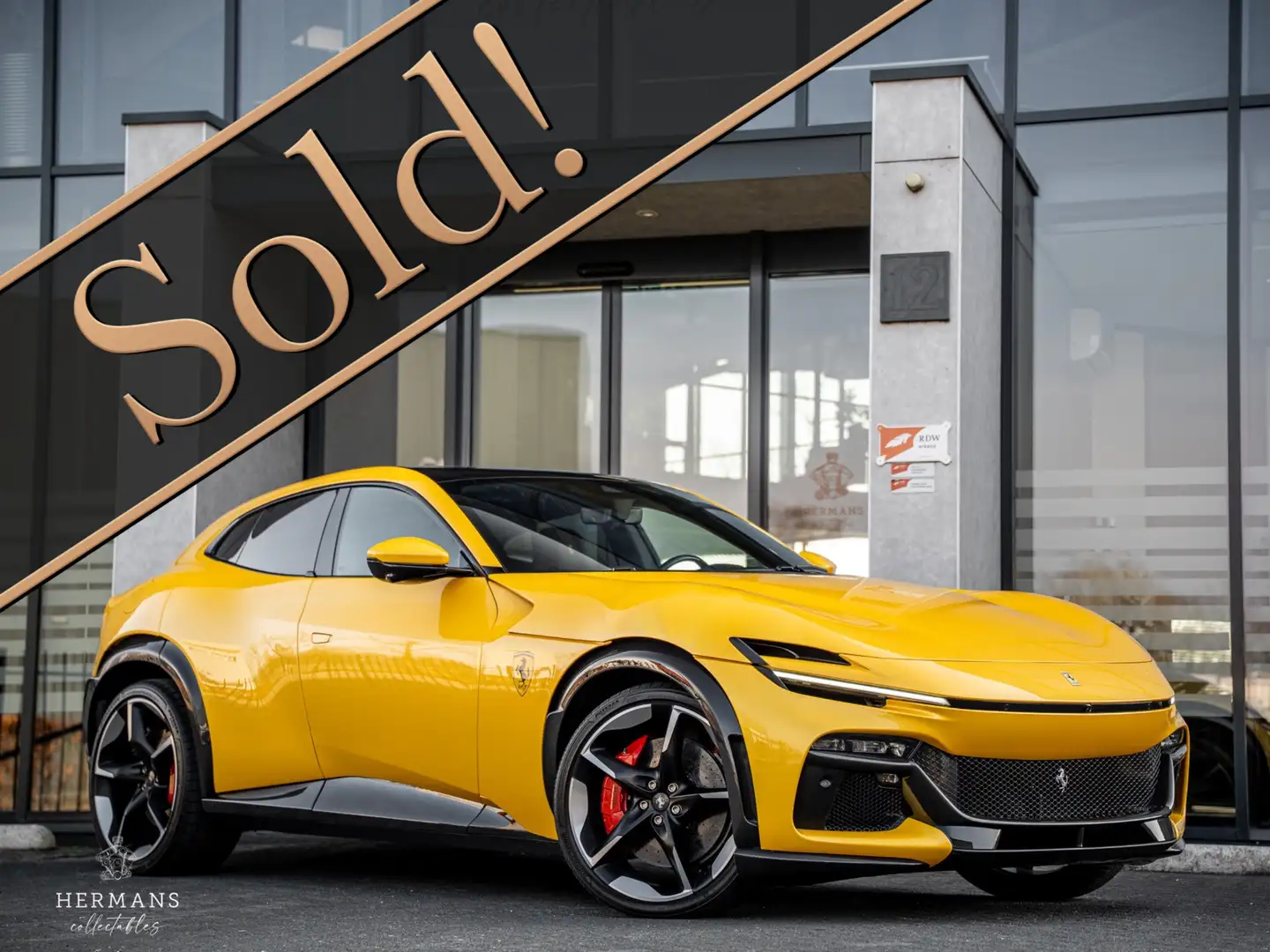 Ferrari Purosangue 6.5 V12 / Giallo Triplo Strato / Full Carbon / Pan Amarillo - 1