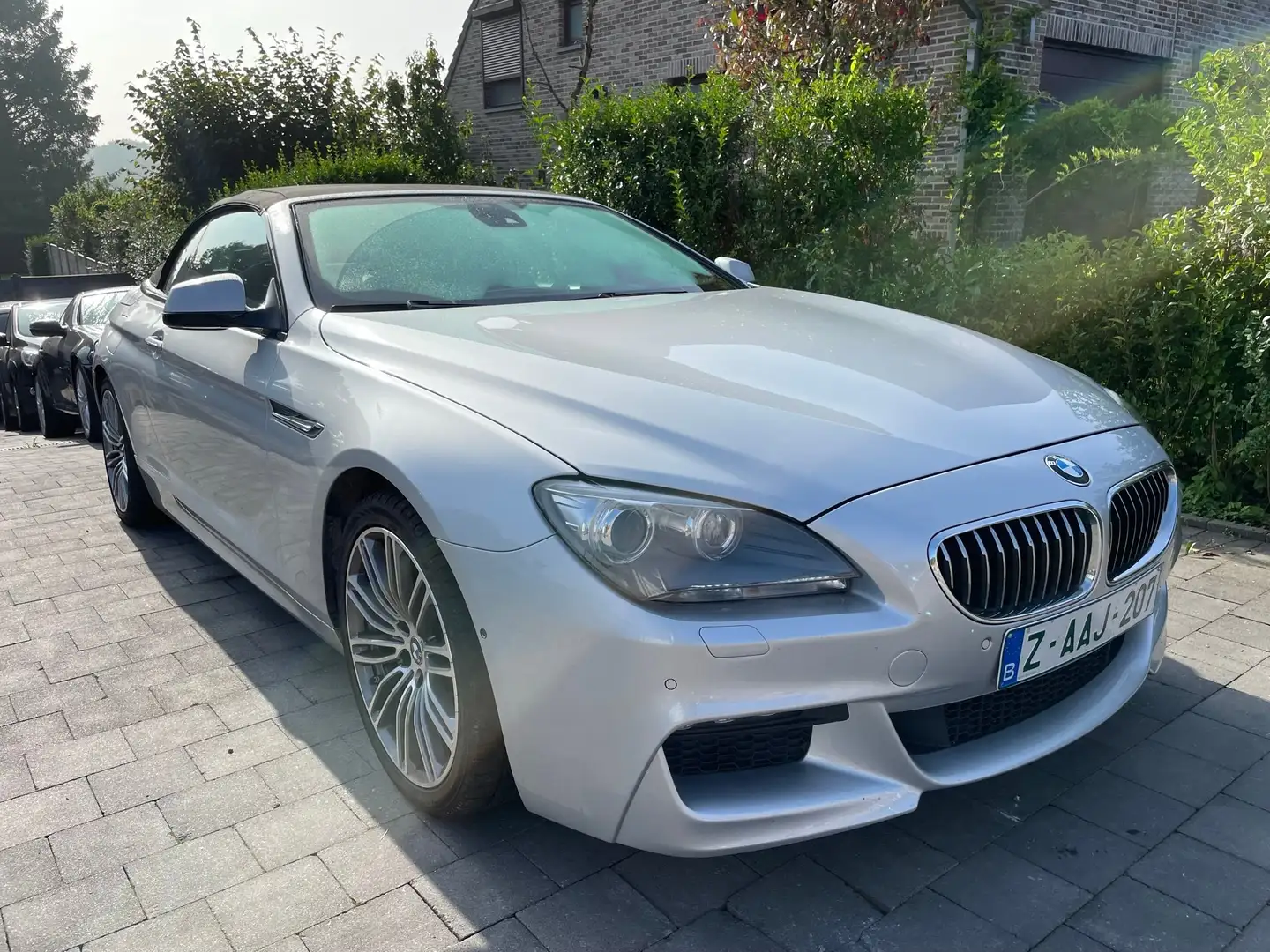 BMW 640 640 d AUTOMATIC CABRIOLET M-PACK FULL-OPTION EURO5 Zilver - 1