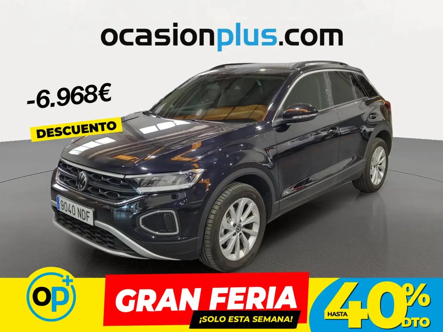 Volkswagen T-Roc 1.0 TSI Más 85kW Negro - 1