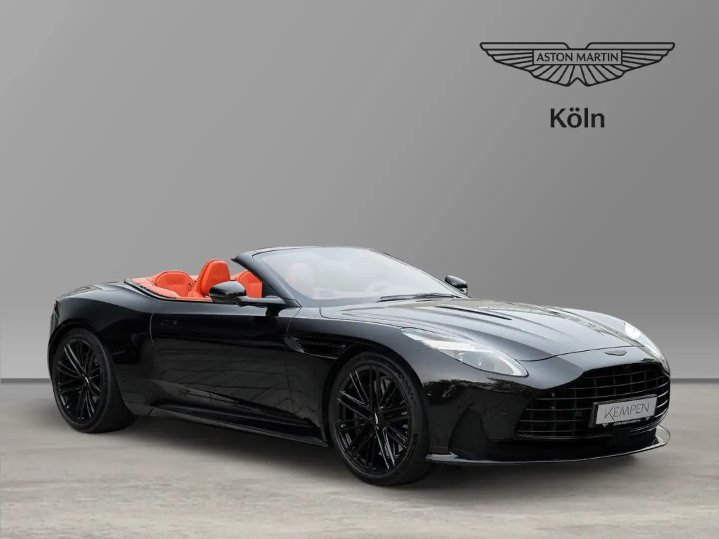 Aston Martin DB12 Volante Californian Poppy Carbonbremse  B&W Schwarz - 2