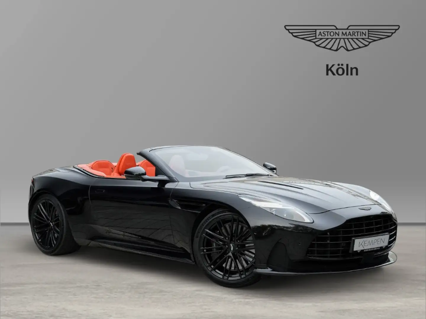 Aston Martin DB12 Volante Californian Poppy Carbonbremse  B&W Schwarz - 1