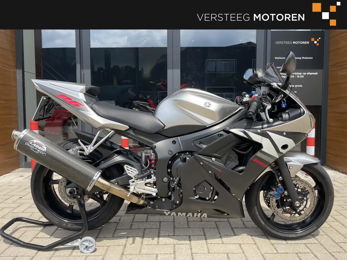 Yamaha YZF-R6 #pracht staat# R6 # NL Motor Grey - 1