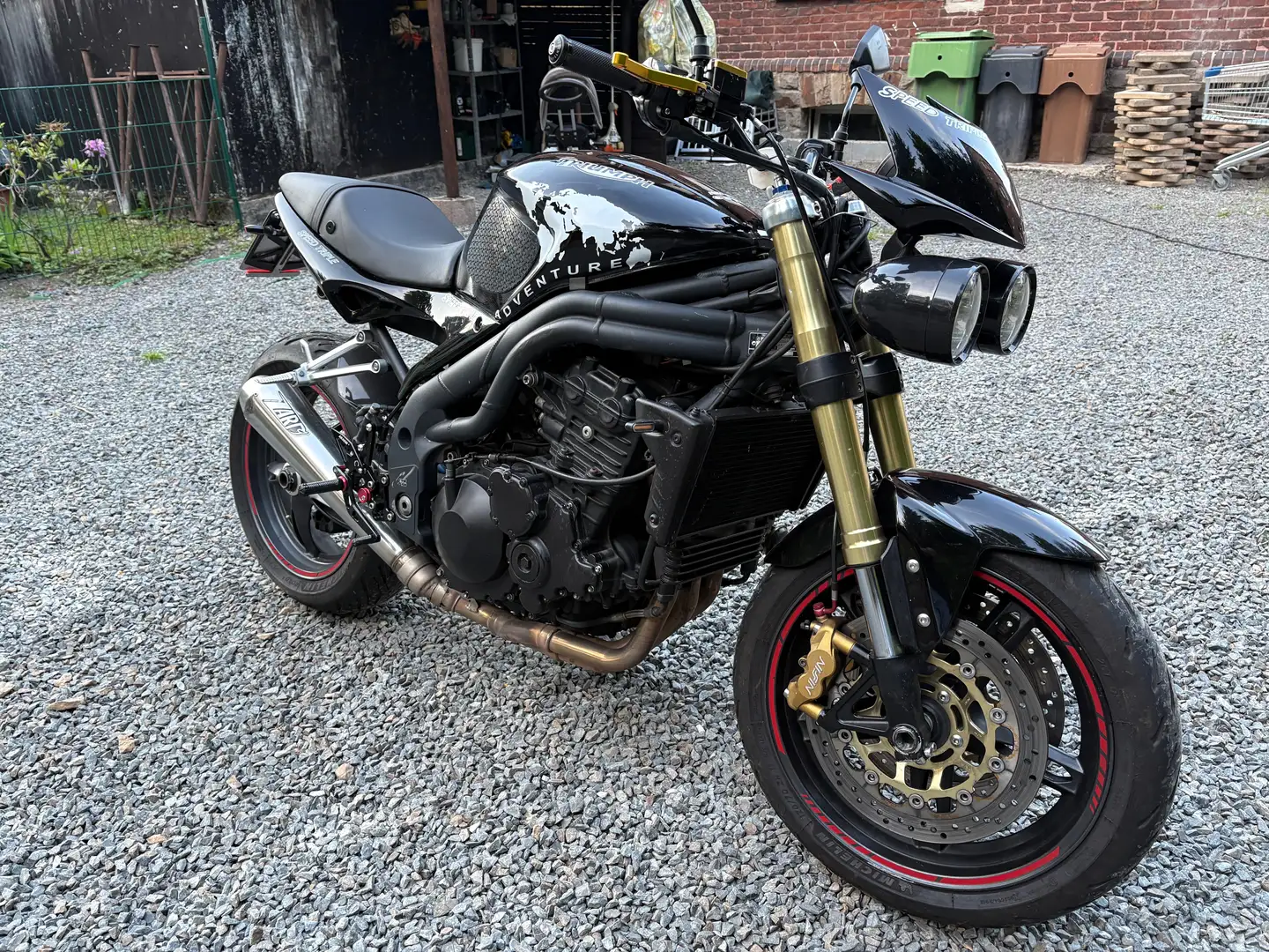 Triumph Speed Triple 1050 Abs Nero - 1