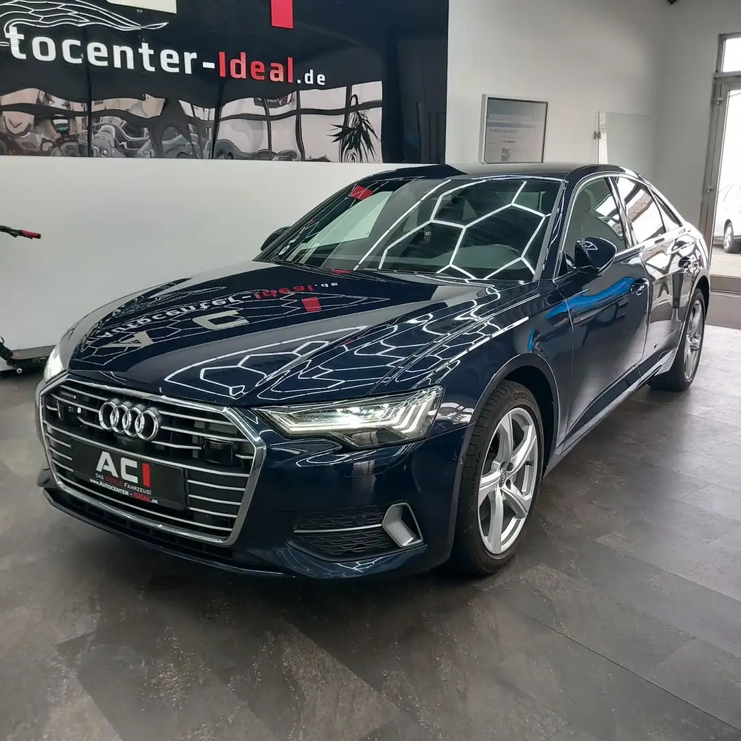 Audi A6 Lim. 45 TDI quattro sport, AHK, Matrix-LED, Blau - 2