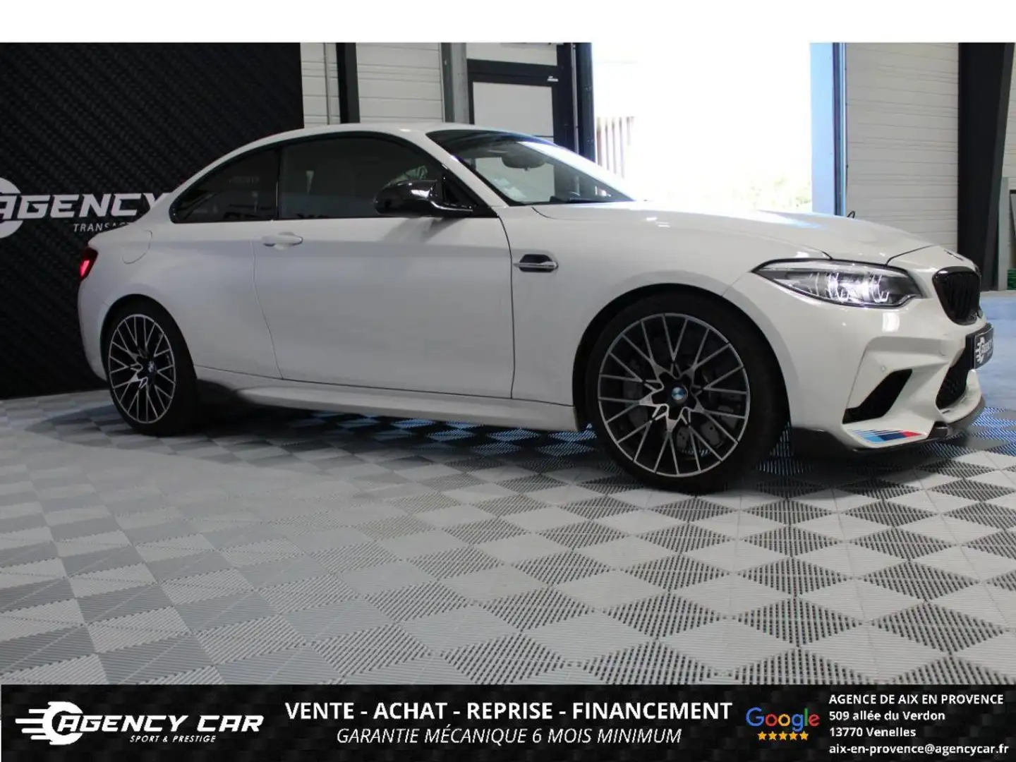 BMW M2 COMPETITION FR - 40 EXEMPLAIRES - HERITAGE EDITION - SUIVI - FULL Blanc - 2
