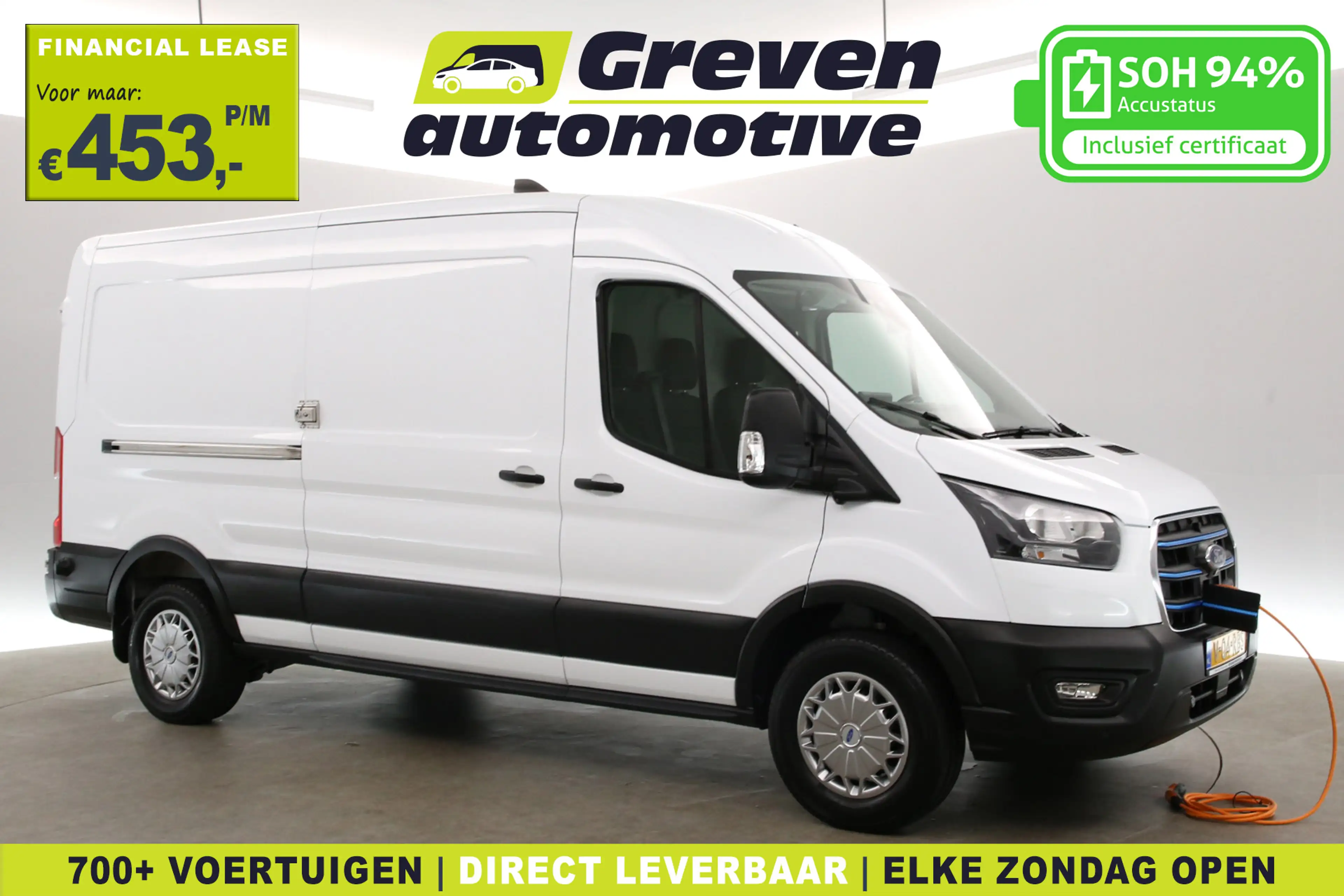 Ford Transit Elektrisch L3H2 68 kWh 184PK | Snelladen | SOH 94%