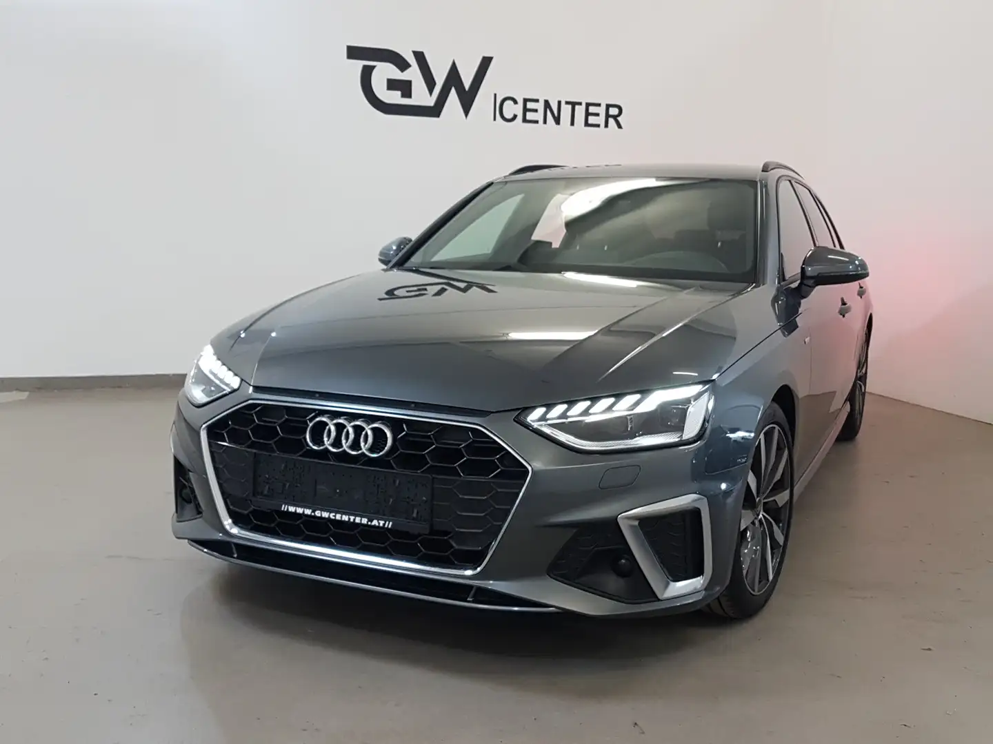 Audi A4 35 TDI S line Matrix Beam ACC AHK HeadUp 3ZonenKli Grau - 2