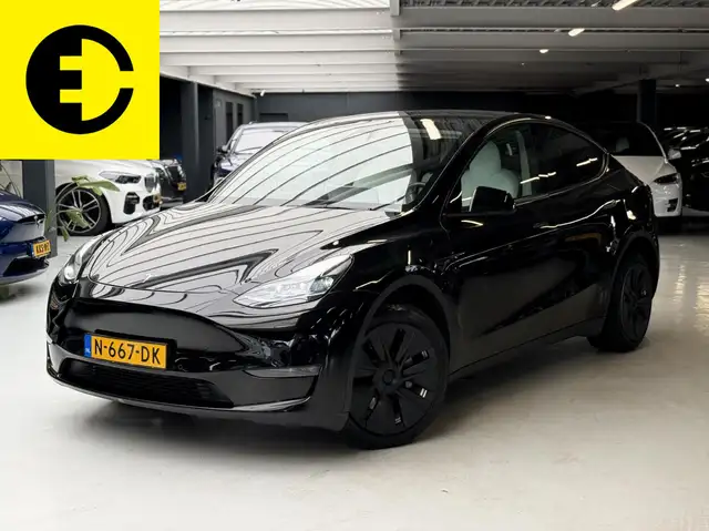 Tesla Model Y Long Range AWD 75 kWh | Soh 91,3% | Wit leder | Wa