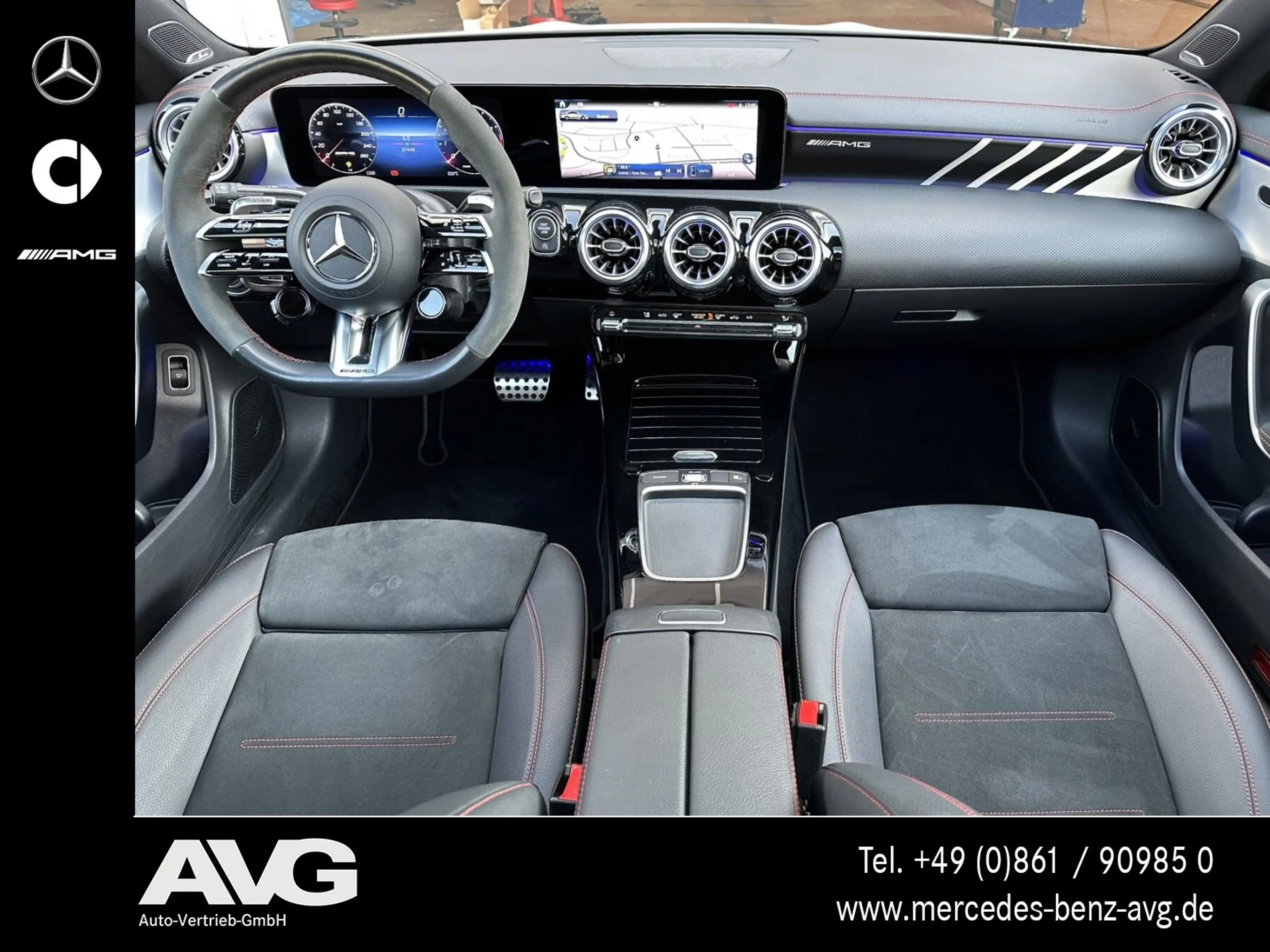 Mercedes-Benz CLA 35 AMG AMG CLA 35 4M Aero.Dyn.P Pano Burm Night-II 19" — photo 13