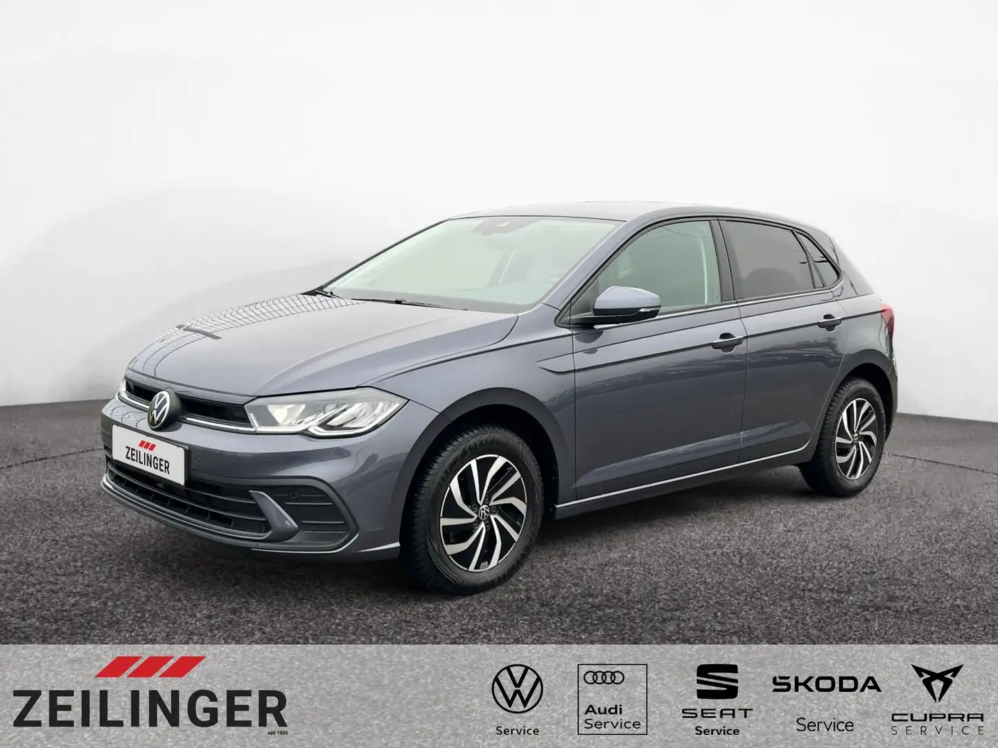 Volkswagen Polo Life TSI DSG|APP-CONNECT|ACC|SH|CLIMATRONIC Grau - 1