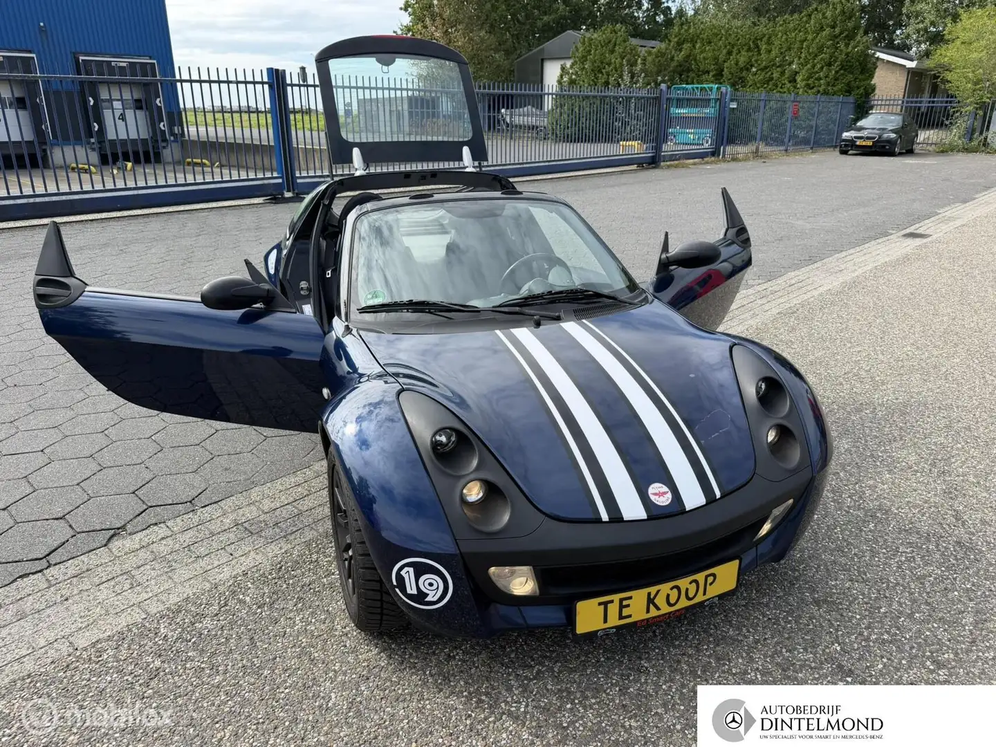 smart roadster coupé hardtop ex 1e eig. Stuurbekrachtiging Blau - 2