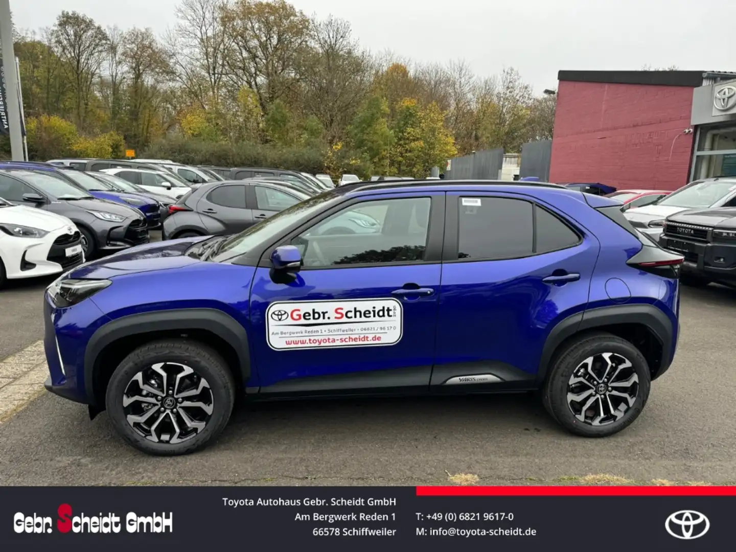 Toyota Yaris Cross Hybrid FWD Team Deutschland 1.5 VVT-iE EU6d Apple Blau - 2