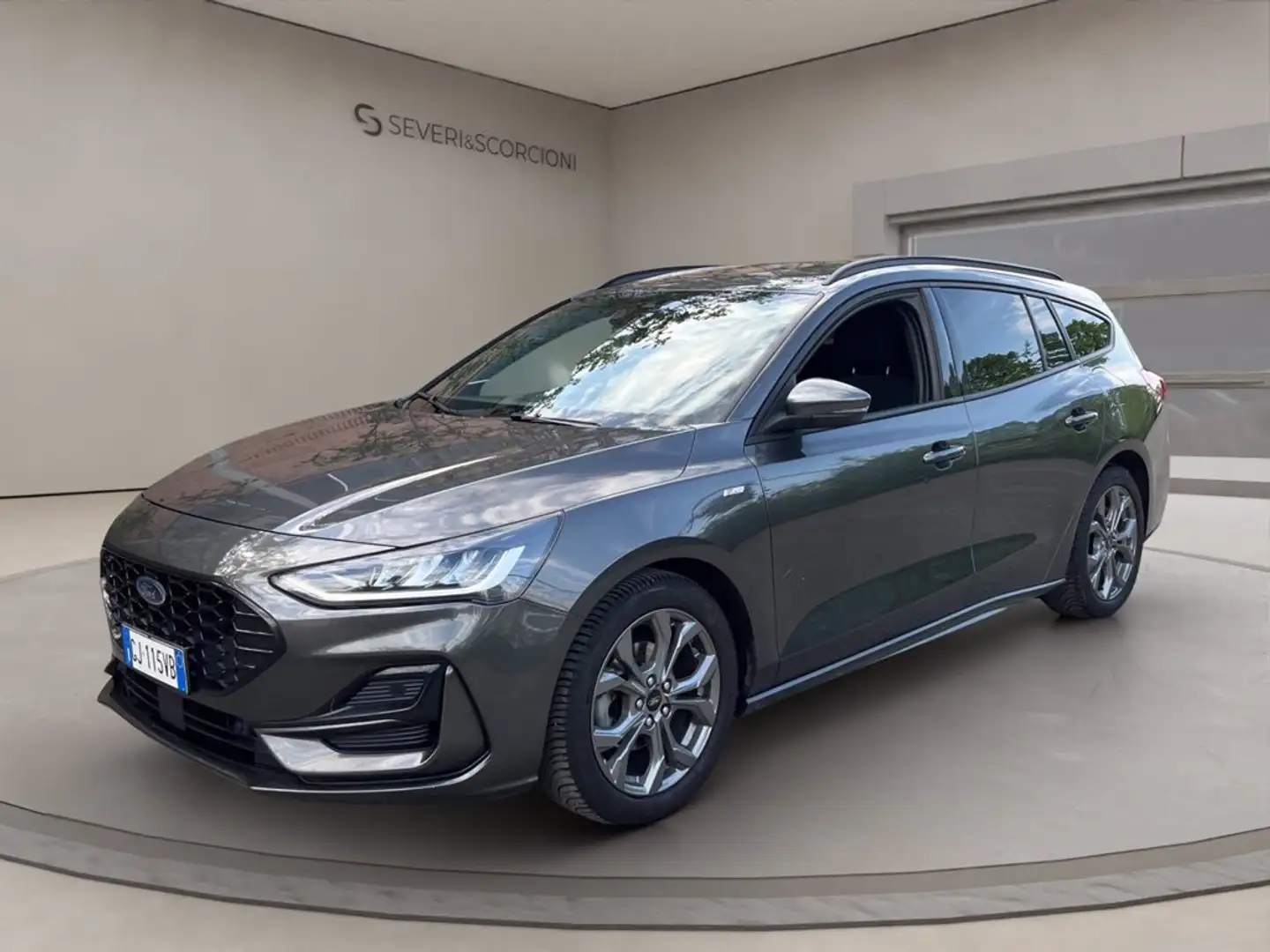 Ford Focus sw 1.0t ecoboost h st-line x 125cv Grigio - 1