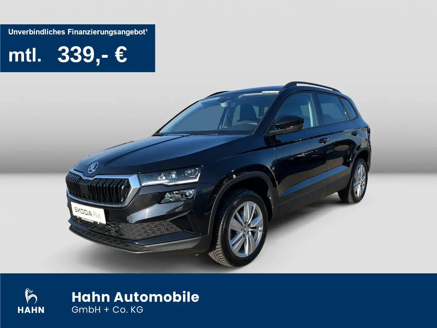 Skoda Karoq Selection 1.5TSI DSG AHK Kamera Matrix ACC Schwarz - 1