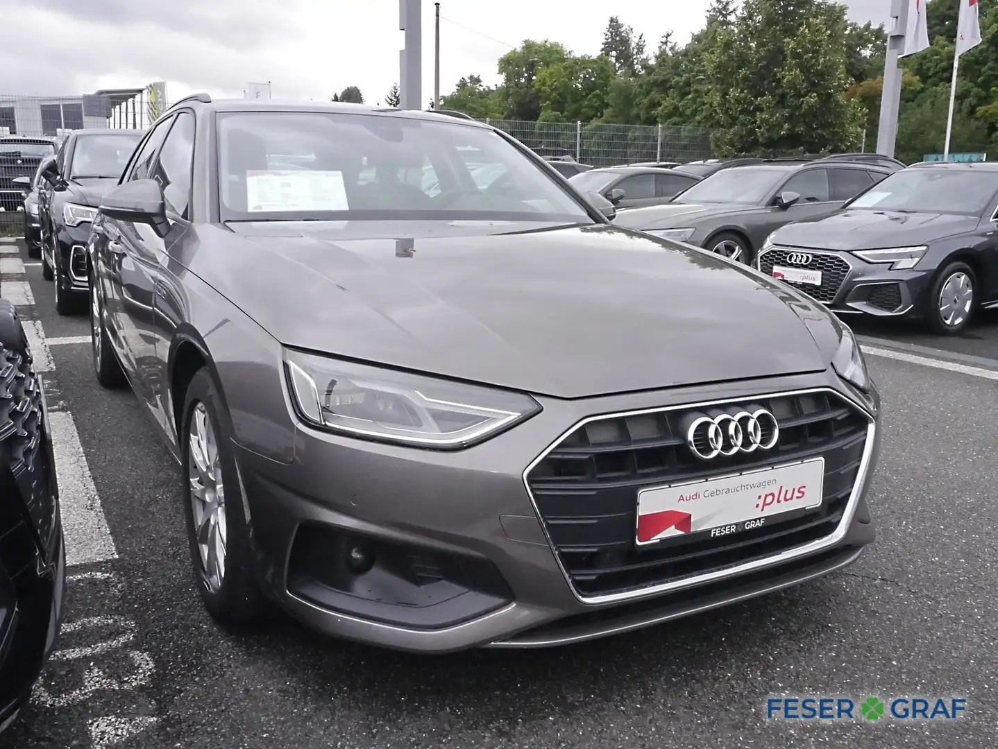 Audi A4 Avant 40 TDI S tronic AHK/Rfk/Tempomat/PDC Gris - 2