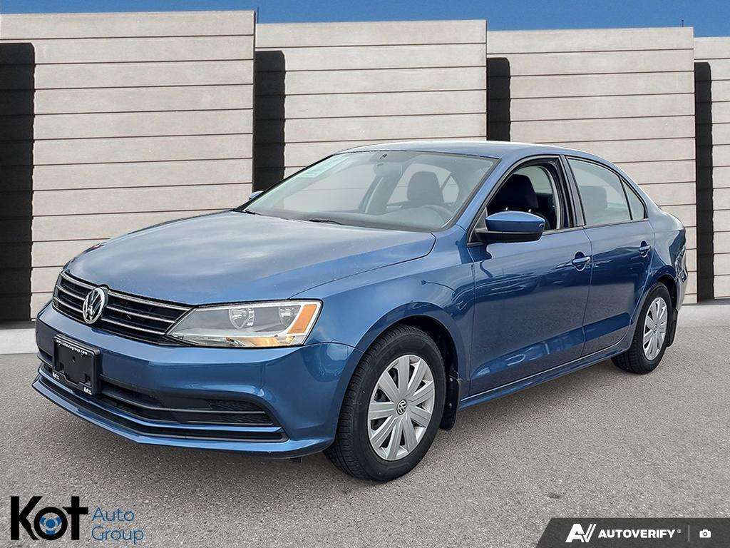 Blue 2017 Volkswagen Jetta Sedan 6-Speed Automatic