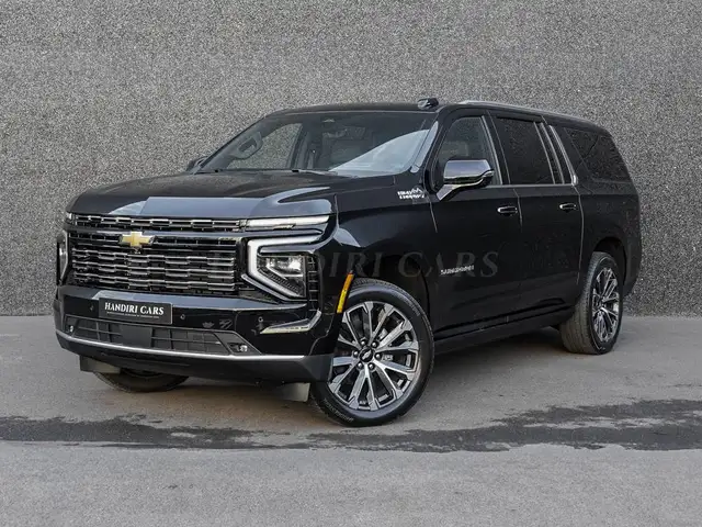 Chevrolet Suburban 2026 High Country €81 000 6.2L V8 FACELIFT +22 INCH WHEELS BRIGHT MACHINED ALUMINUM AND PAINTED AFTER MIDNIGHT