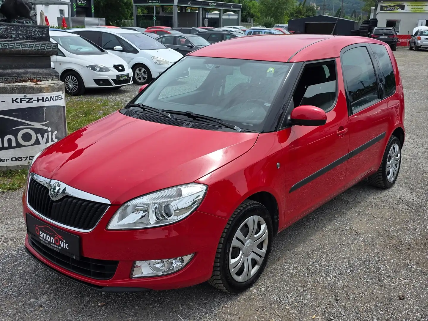 Skoda Roomster Roomster Ambiente 1,2 Ambiente Rot - 1