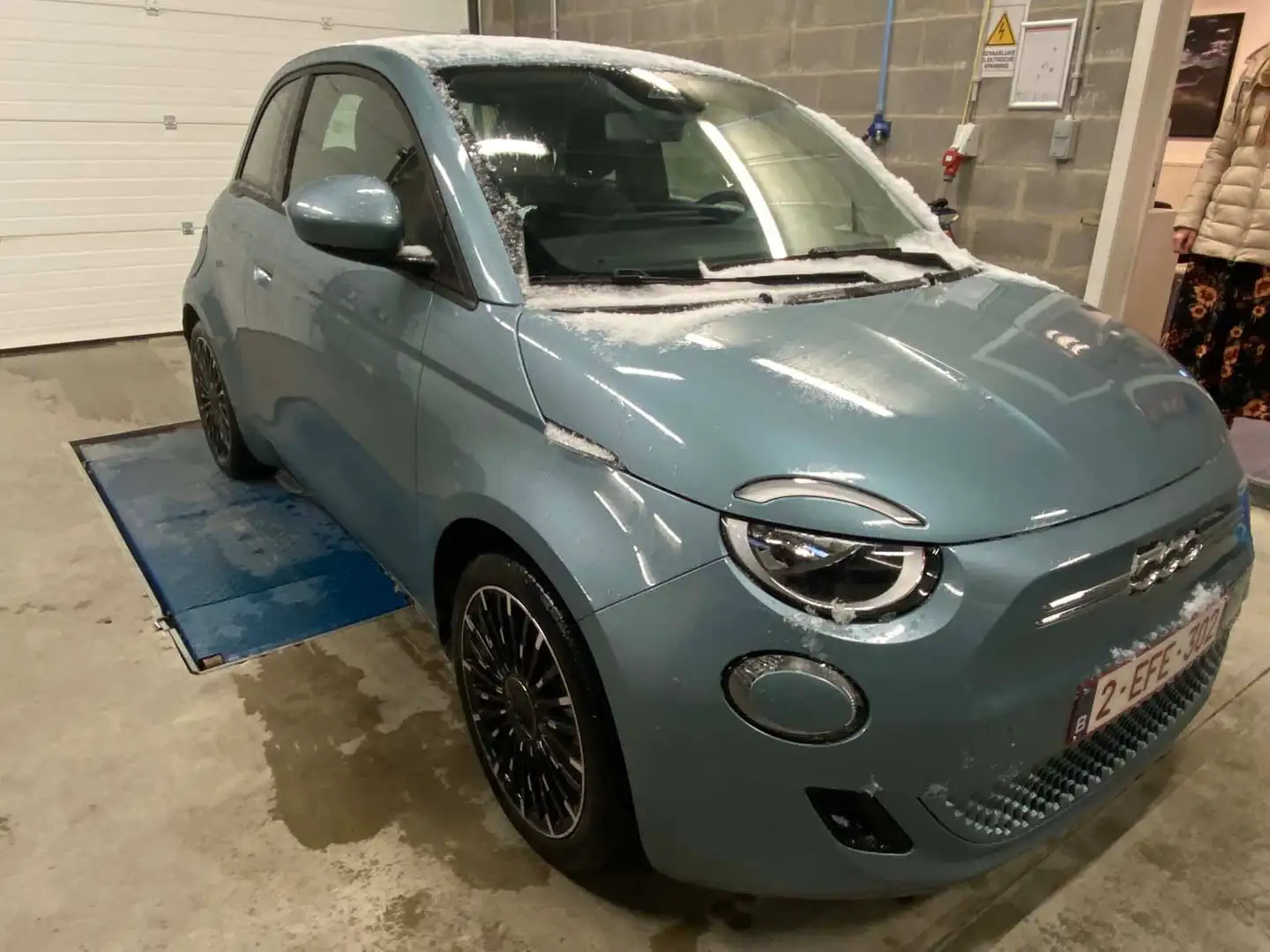 Fiat 500e Iconic Blauw - 2