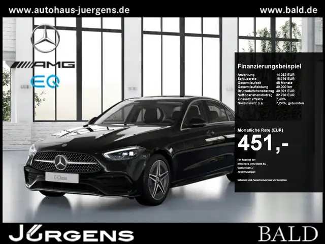 Mercedes-Benz C 300 d 4M AMG Sport/Pano/AHK/Distr/Sound/360/18