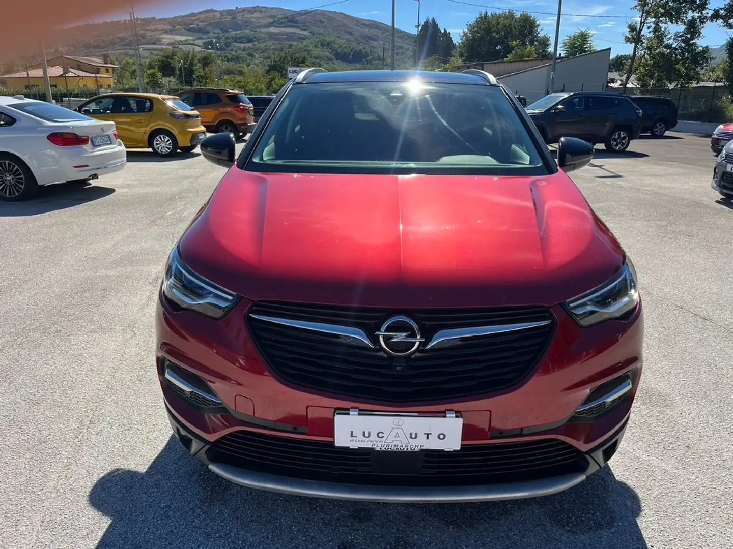 Opel Grandland X Grandland X 1.6 ecotec Launch Edition s Rosso - 2