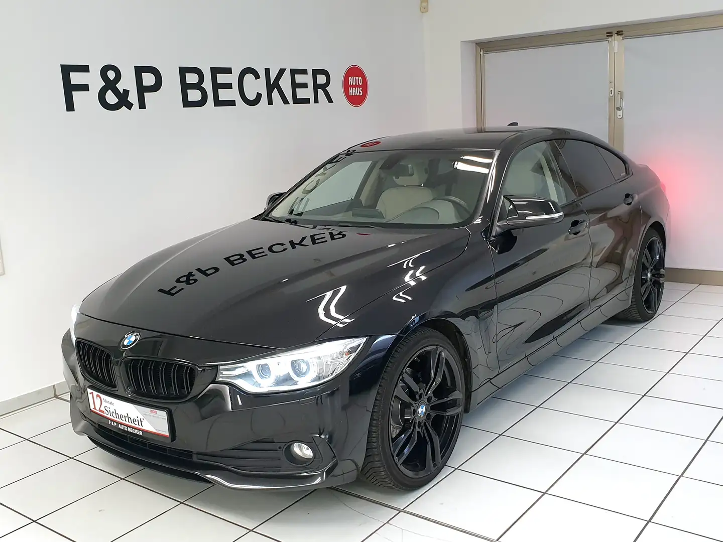 BMW 420 420d Gran Coupe Sport Line Leder Navi BiXenon Schwarz - 1