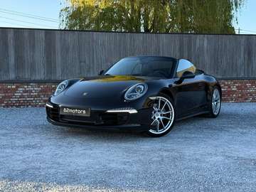 -991.1 carrera 4 cabriolet/belgisch/sportuitlaat/sportchrono/leder/107000km
