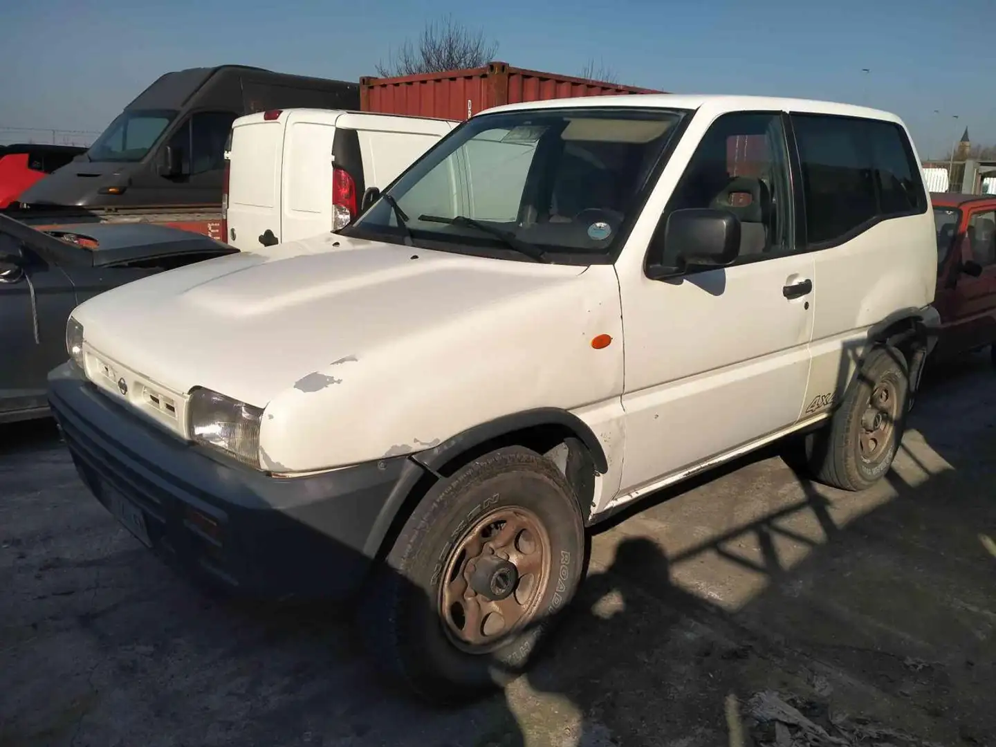 Nissan Terrano II autocarro Bílá - 1