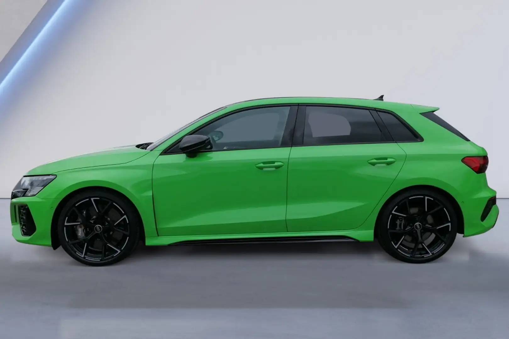 Audi RS3 Sportback 2.5 TFSI PANO+290KM/H+KERAMIK Grün - 2