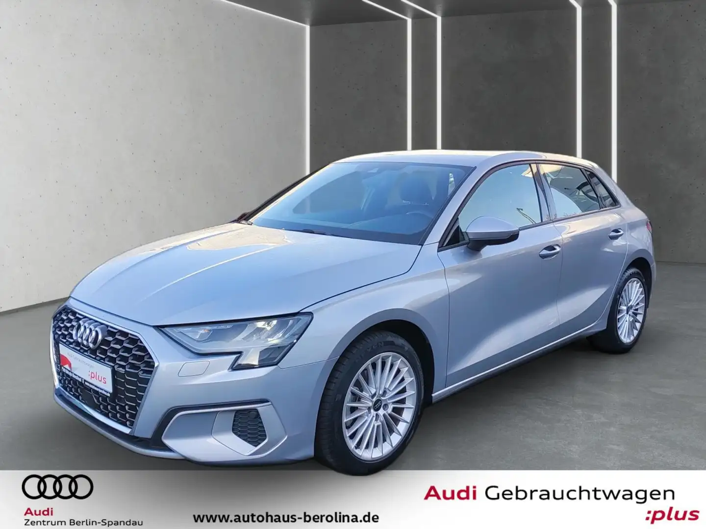 Audi A3 35 TFSI Adv. *Smartph.-int.*SHZ* Silber - 2