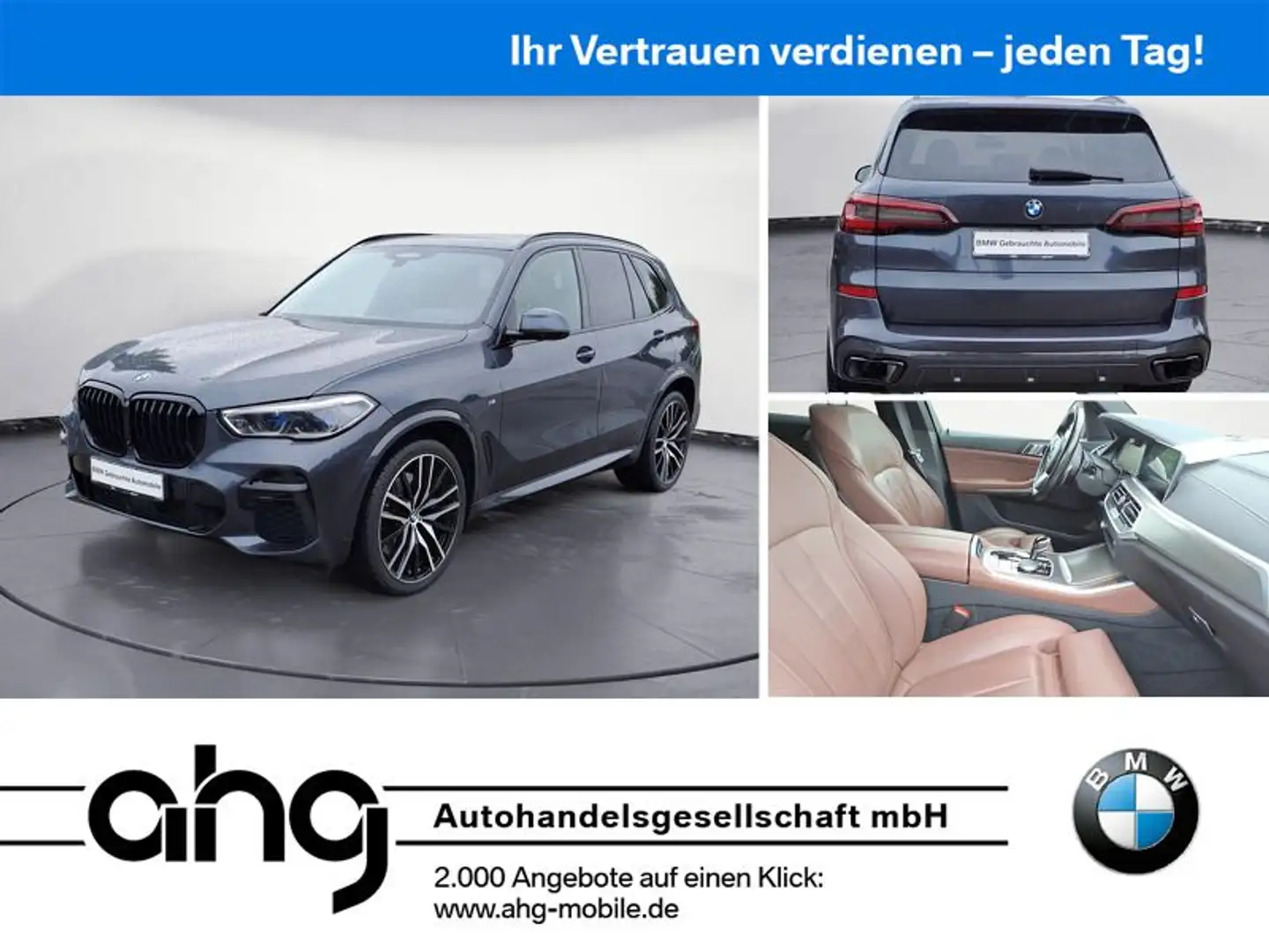 BMW X5 xDrive40d *MSport*Shadow*Laser*Memory*HiFi*Le Gris - 1