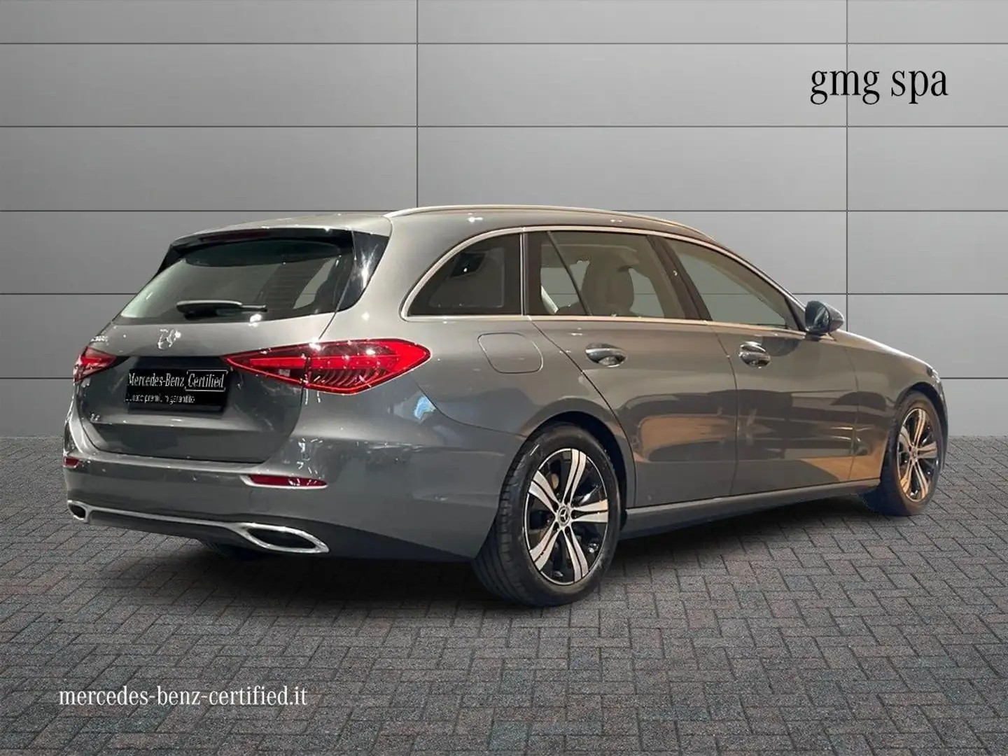 Mercedes-Benz C 200 C SW 200 d mhev Advanced auto Grigio - 2