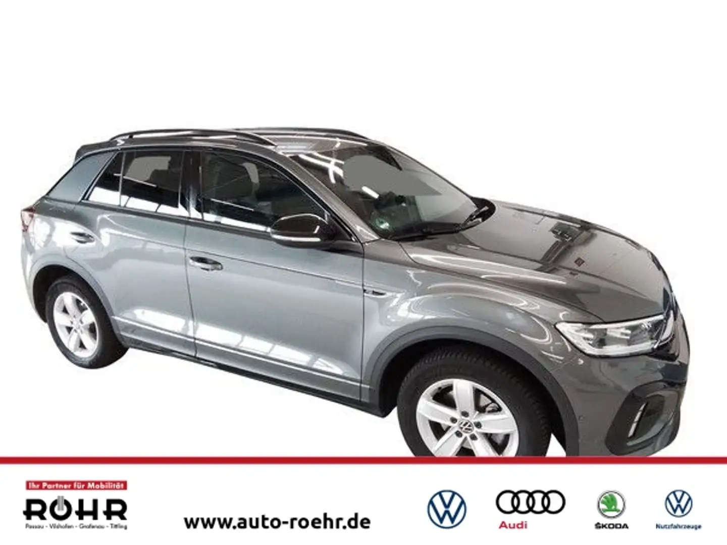 Volkswagen T-Roc R-Line (Garantie 04/2029.AHK.BlackStyle.Navi.Stand Grau - 1