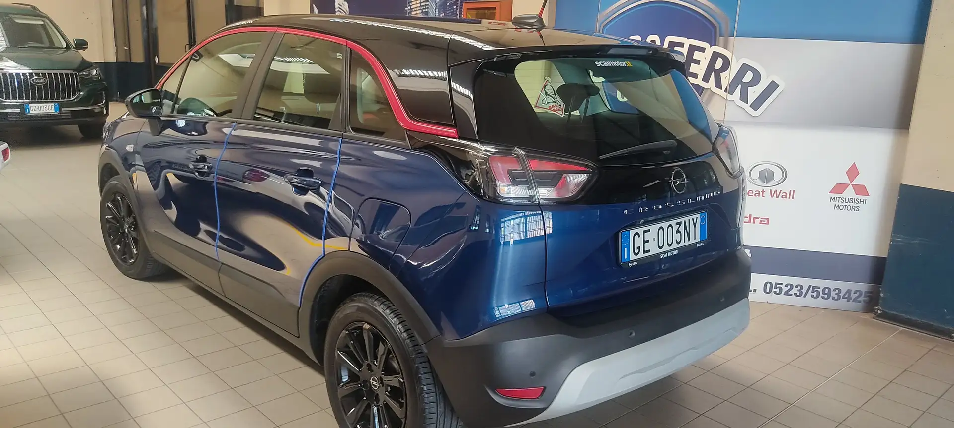 Opel Crossland X Crossland 2021 1.2 GS Line s Blu/Azzurro - 1