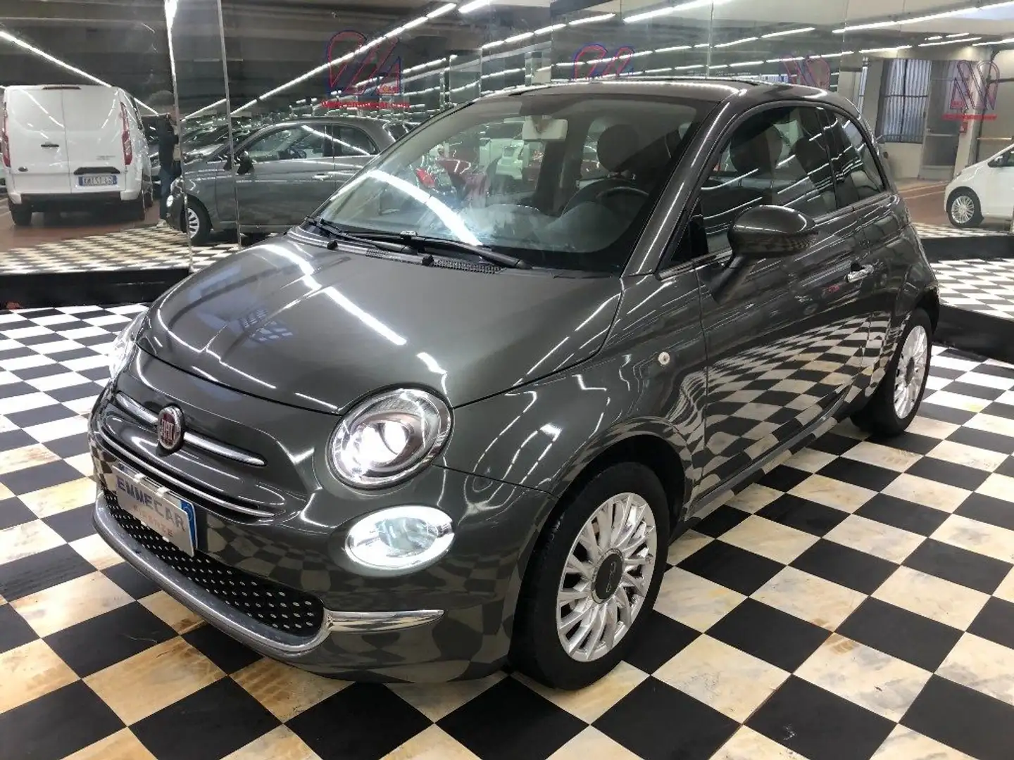 Fiat 500 1.2 Lounge Grigio - 1