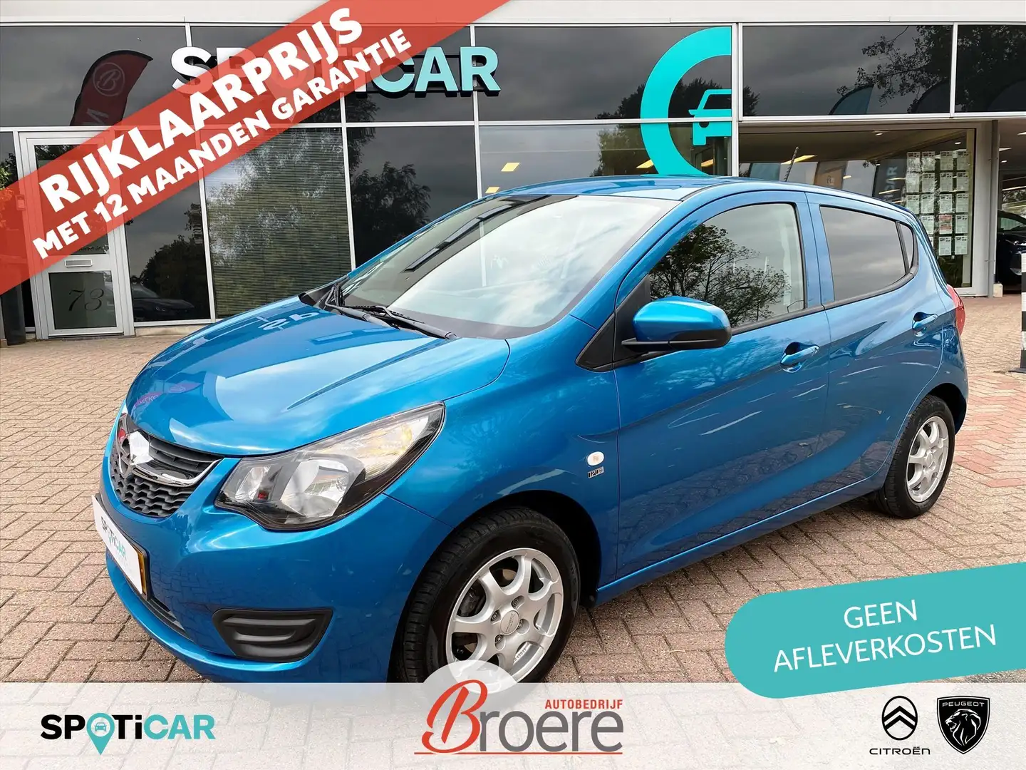 Opel Karl 1.0 75pk 120 Jaar Edition | airconditioning, cruis Bleu - 1