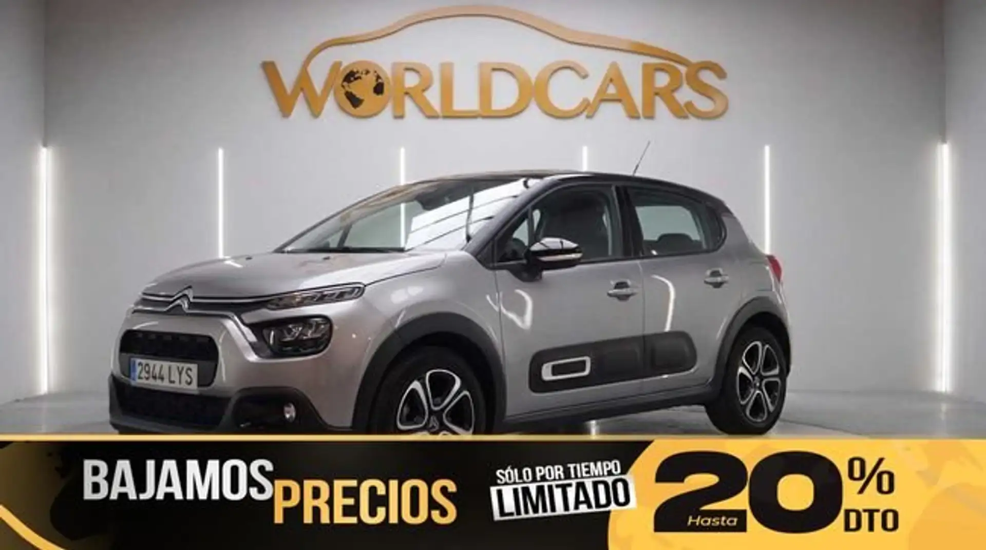 Citroen C3 1.2 PureTech S&S Feel Pack 110 Gris - 1