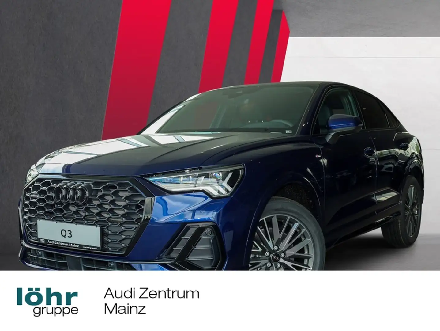 Audi Q3 Sportback 45 TFSI quattro S line S tronic Bleu - 1