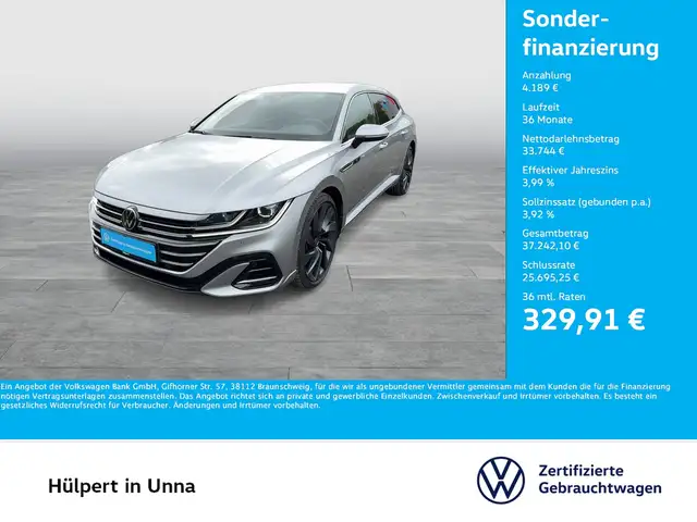 Volkswagen Arteon Shooting Brake 2.0 R-LINE 4X4 CAM LM20 NAVI
