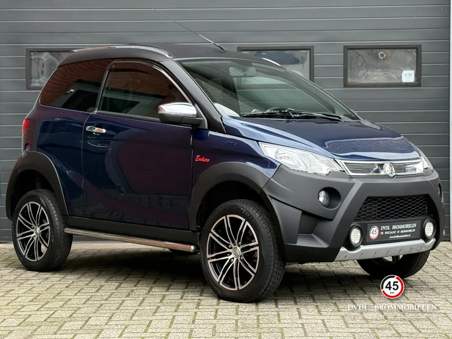 Aixam Crossline Enduro XXL Brommobiel 2018 1eig 1879km ZGAN! Blauw - 2